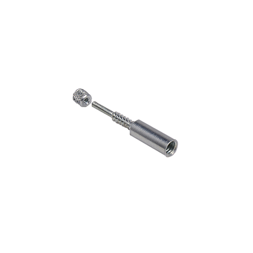 The VFG Adapter for English Cleaning Rods accommodates calibers up to 6.5mm, ensuring compatibility with various cleaning rods for efficient maintenance.